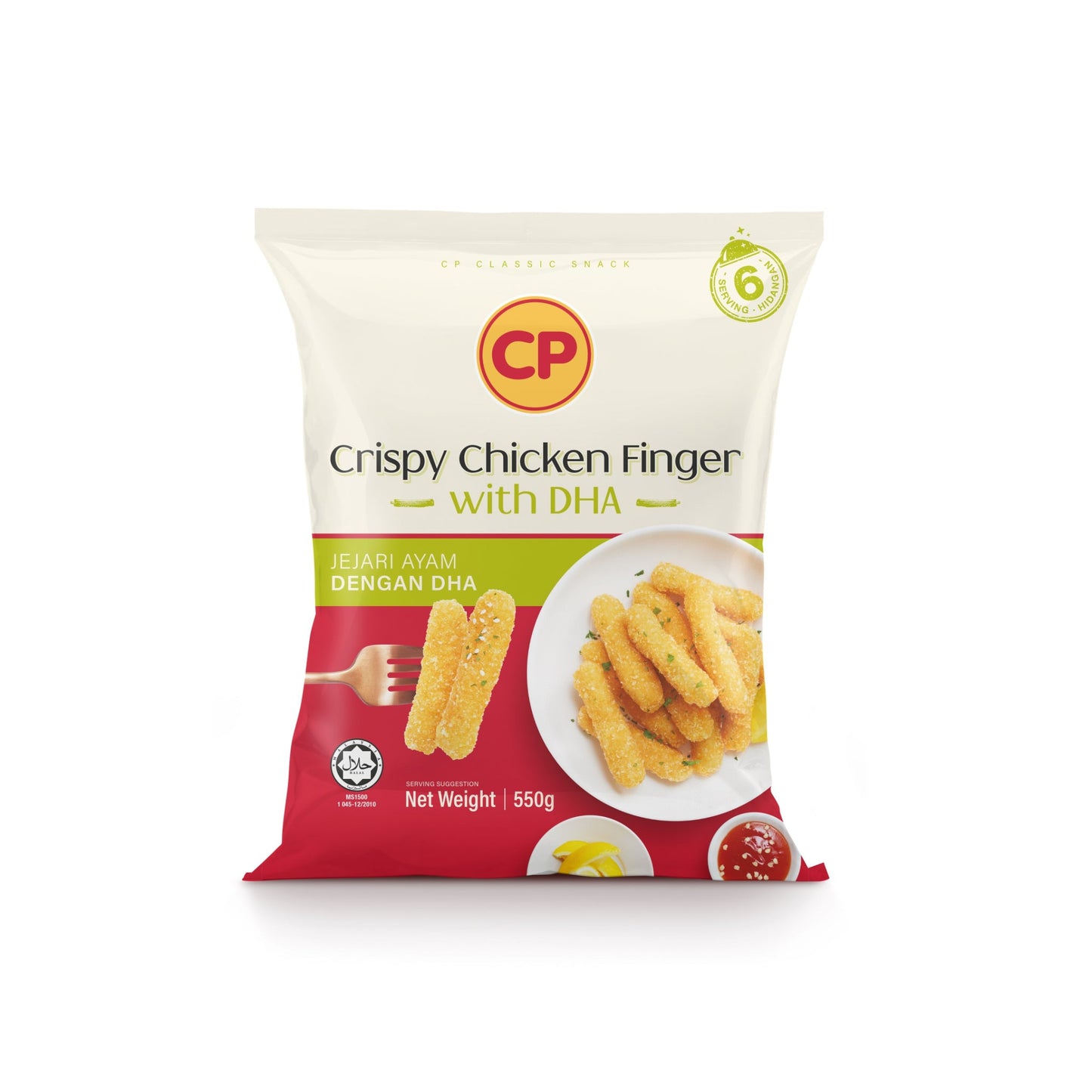 CP Crispy Chic. Finger 550g (New Packaging)