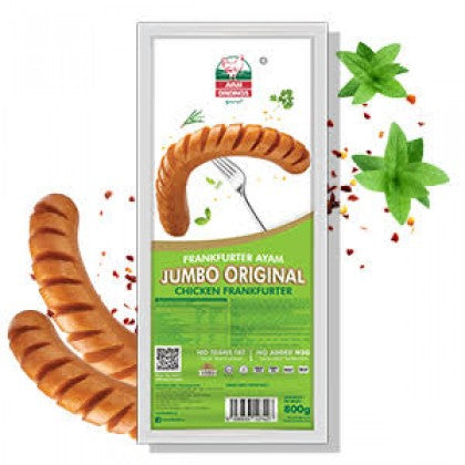 Ayam Dindings Jumbo Frank (Original) 800g