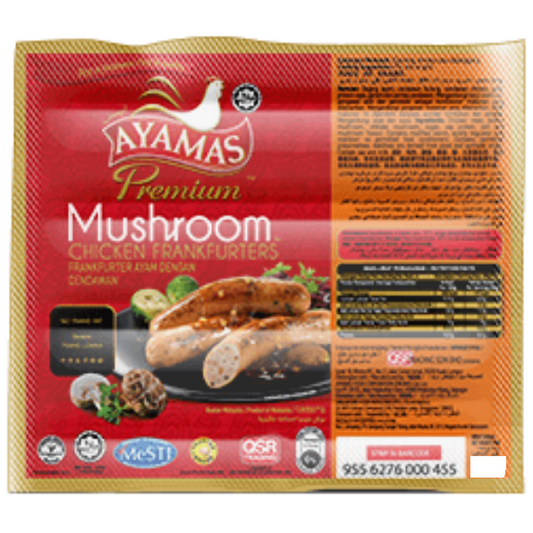 Ayamas Prem. Frank - Mushroom 235g (New)