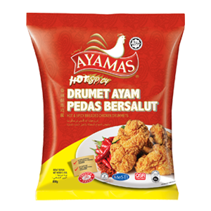 Ayms Hot & Spicy Brd Drummet 850g